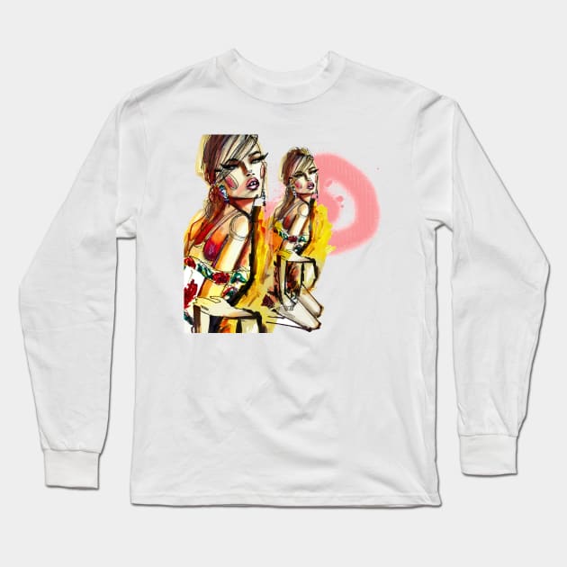 Move Like Jagger Long Sleeve T-Shirt by anadeestyle